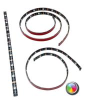 Usb led strip RGB van 90 cm - losse strip | met afstandsbediening | ledstripkoning