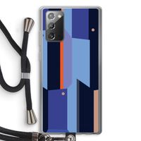 Gestalte 3: Samsung Galaxy Note 20 / Note 20 5G Transparant Hoesje met koord