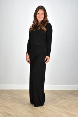 Norma Kamali broek Elephant KK2277PL112001/AA black