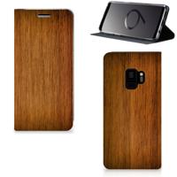 Samsung Galaxy S9 Book | Wallet Case | Donker Hout