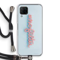 #nofilter: Huawei P40 Lite Transparant Hoesje met koord