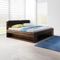 Home365 Houten Bed met Lade Genua - Walnoot Home365 Houten Bed met Lade Genua - Walnoot