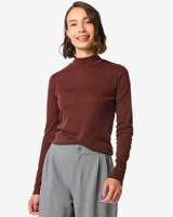 HEMA Dames T-shirt Lora bruin (bruin)