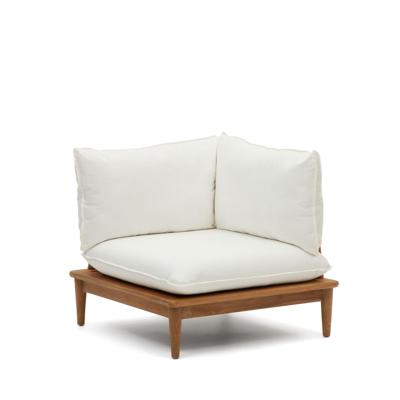 Kave Home Modulaire Hoekfauteuil 'Portitxol' Teakhout