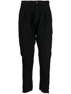 Masnada pantalon fuselé à bords francs - Noir