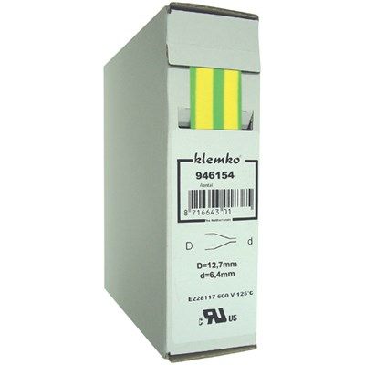 Krimpkous Polyolefin 2:1 In Trekbox GE / GRo 12,7 > 6,3mm