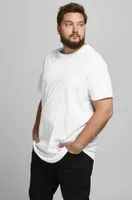 Grote maat heren T-shirt - ronde hals - Big sizes heren ondershirt korte mouwen