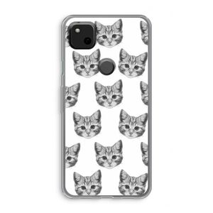 Kitten: Google Pixel 4a Transparant Hoesje