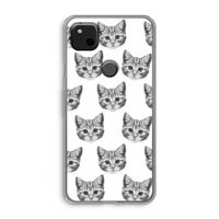 Kitten: Google Pixel 4a Transparant Hoesje