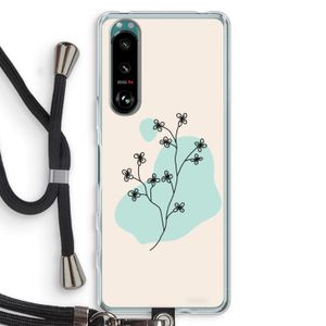 Love your petals: Sony Xperia 5 III Transparant Hoesje met koord