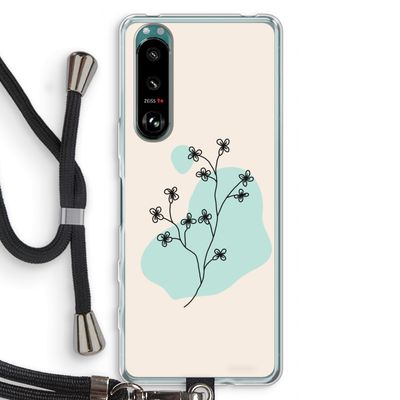 Love your petals: Sony Xperia 5 III Transparant Hoesje met koord