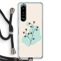Love your petals: Sony Xperia 5 III Transparant Hoesje met koord