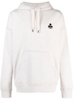 MARANT hoodie Malek à logo brodé - Tons neutres