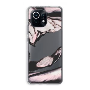 Roze stroom: Xiaomi Mi 11 Transparant Hoesje