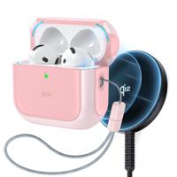 Orbit Hybrid Snap-and-Charge Bundle for AirPods 4 Pink