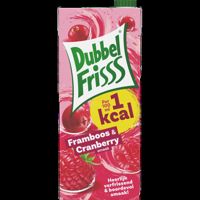 DubbelFrisss 1Kcal Framboos Cranberry 1,5L bij Jumbo