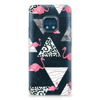 Nokia XR20 | TPU Hoesje | Flamingo Triangle