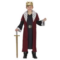 Verkleed kostuum koning - keizer - voor kinderen - 4-delig Verkleed kostuum koning - keizer - voor kinderen - 4-delig
