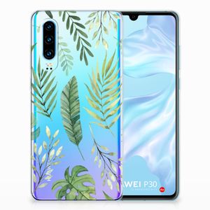 Huawei P30 TPU Case Leaves