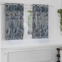 VidaXL Velvet gordijnen 2 pcs zilvergrijs 140 x 140 cm fluweel