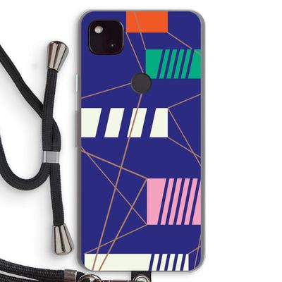 Gestalte 5: Pixel 4a 5G Transparant Hoesje met koord