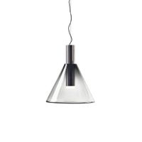 Bomma Phenomena Hanglamp - Cone - Gerookt - Zilver