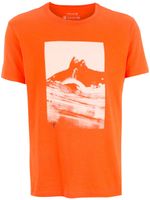 Osklen t-shirt à imprimé graphique - Orange
