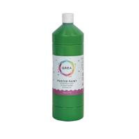 Plakkaatverf qrea middengroen 1000ml | 6 stuks