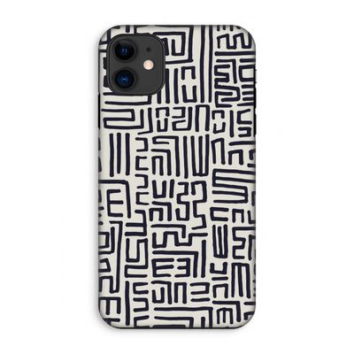 Moroccan Print: iPhone 11 Tough Case