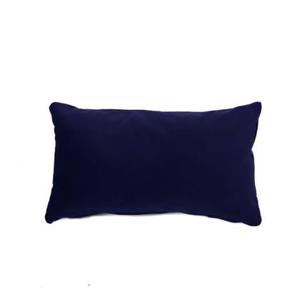 Bronx71 Sierkussen Anna velvet donkerblauw 25 x 45 cm