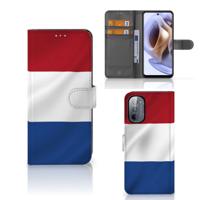 Motorola Moto G31 | G41 | Bookstyle Case | Nederlandse Vlag