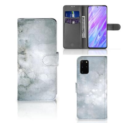 Hoesje Samsung Galaxy S20 Plus Painting Grey | Portemonnee hoesje