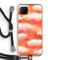 Lichte Wolken: Huawei P40 Lite Transparant Hoesje met koord