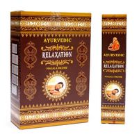 Ayurvedische Masala Wierook Relaxation (12 doosjes)