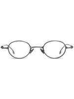 Gentle Monster lunettes de vue Zodiac D02 à monture ronde - Argent