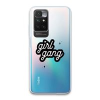 Girl Gang: Xiaomi Redmi 10 Transparant Hoesje