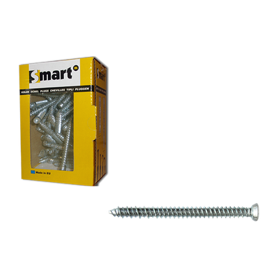 pgb-Europe SMART | Kozijnschroef VZK-T30 Ø 7,50x72 Zn | 100 st SM0WSF001075072E