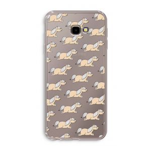 Ponys: Samsung Galaxy J4 Plus Transparant Hoesje