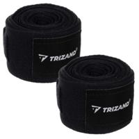 Trizand Boxing Bandage - 2x stuks - 4m - zwart - boks bandage - boksbandage