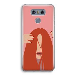 Woke up like this: LG G6 Transparant Hoesje