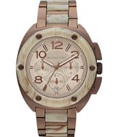 Horlogeband Michael Kors MK5594 Staal Bruin 22mm