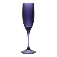 Home Deco Factory Champagneglas - 13 cl - paars - kunststof - vaatwasserbestendig