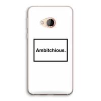 Ambitchious: HTC U Play Transparant Hoesje