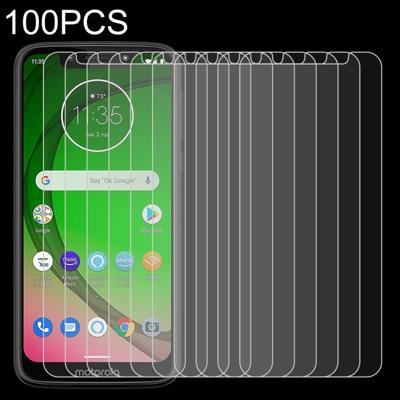 100 stuks 0.26 mm 9u 2.5 D getemperd glas film voor Motorola Moto G7 spelen