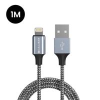 Caliber iPhone oplader kabel - Lightning USB Kabel - iPhone Kabel - Sterke Nylon Oplaadkabel & Datakabel (CL-UL) - thumbnail