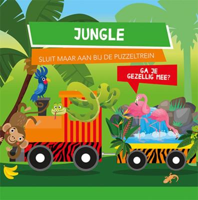 Puzzeltrein Jungle (Hardback)