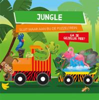 Puzzeltrein Jungle (Hardback)