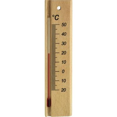 TFA Dostmann Analoges Innenthermometer aus Buche 12.1053.05 Thermometer Hout