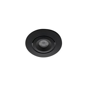 Alpha LED mini spot kantelbaar 3Watt rond ZWART IP68 dimbaar