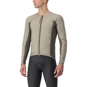 Castelli Fly Jack-Sey lange mouw fietsjack grijs heren XXL